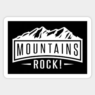 Mountains Rock Sticker